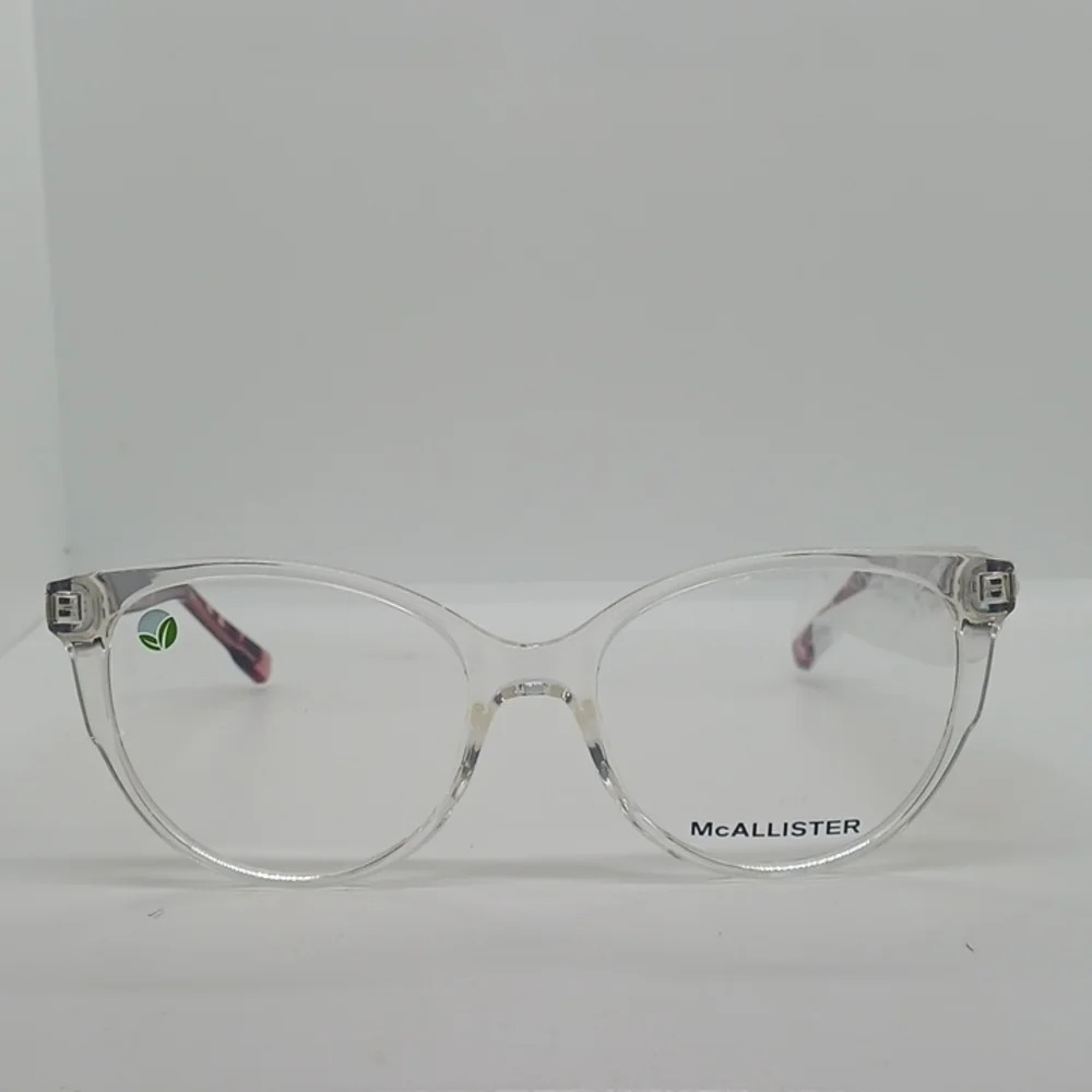 NWT WOMEN'S MCALLISTER EYEGLASS FRAMES MC4511 CRYSTAL